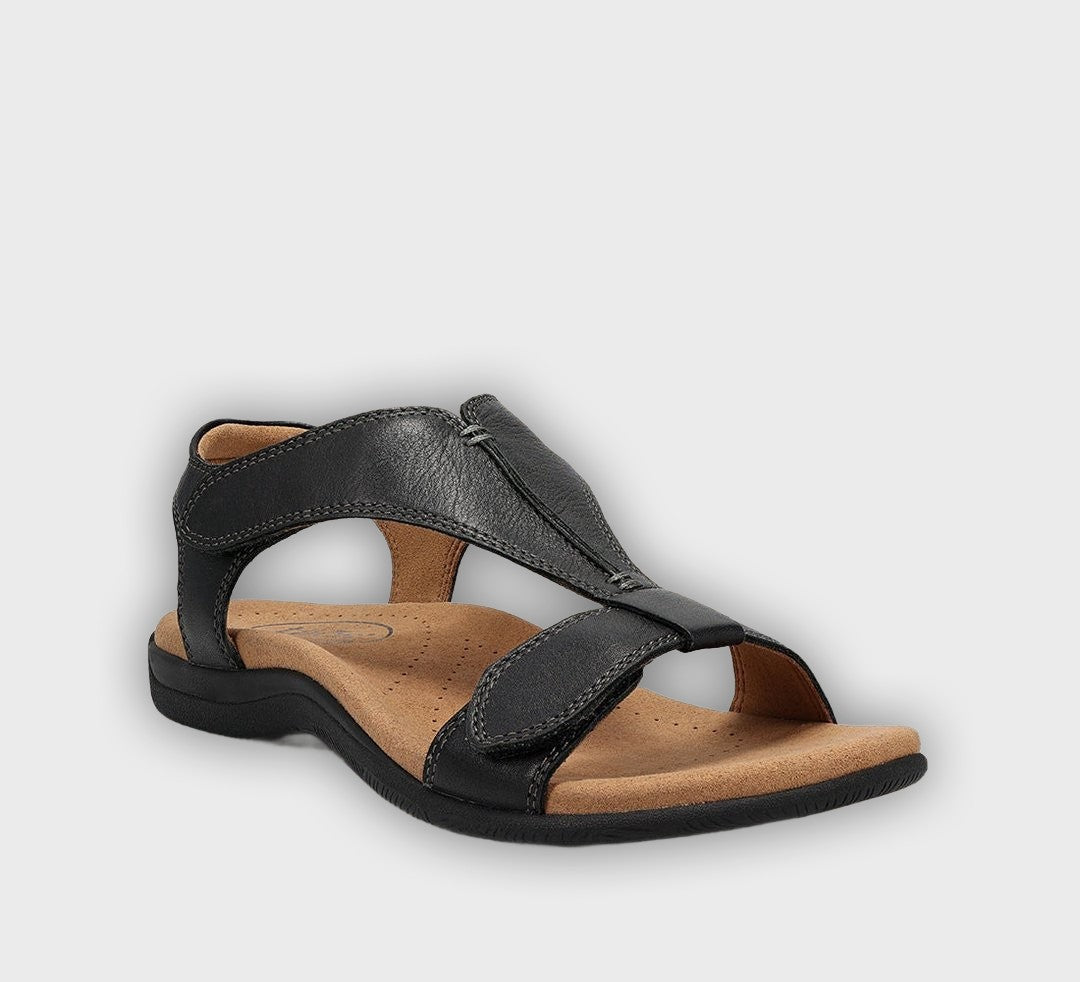 Orthopedic Leather Sandals by Mathilda for Comfort and Style