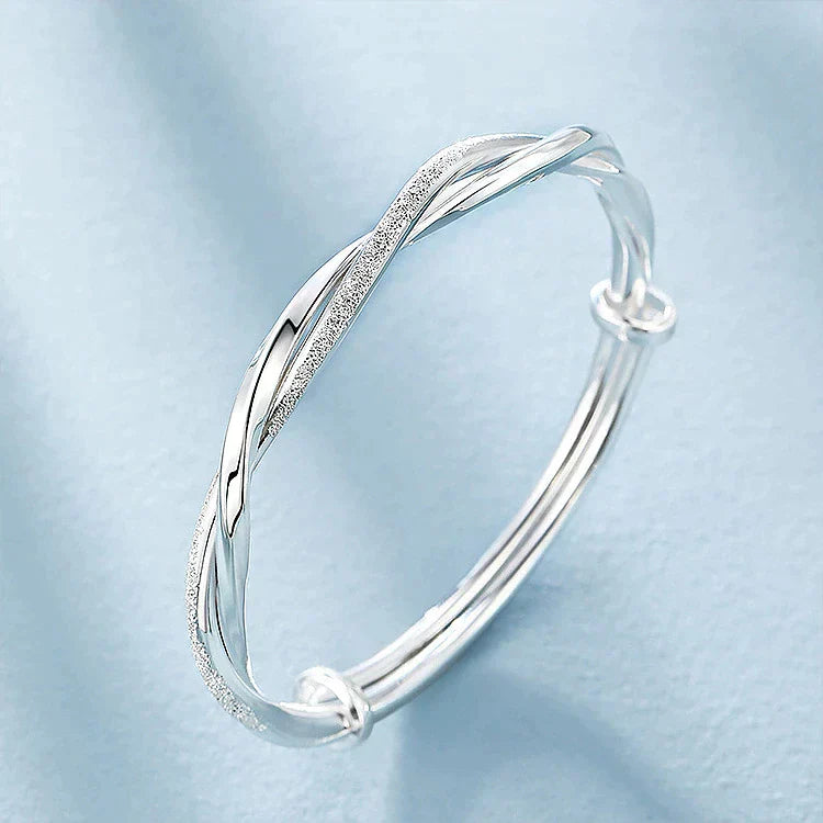 Modern and Elegant Silver Bracelet
