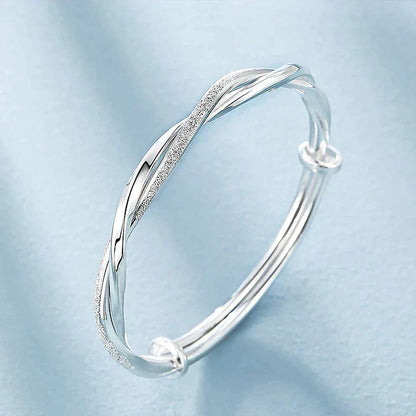 Modern and Elegant Silver Bracelet