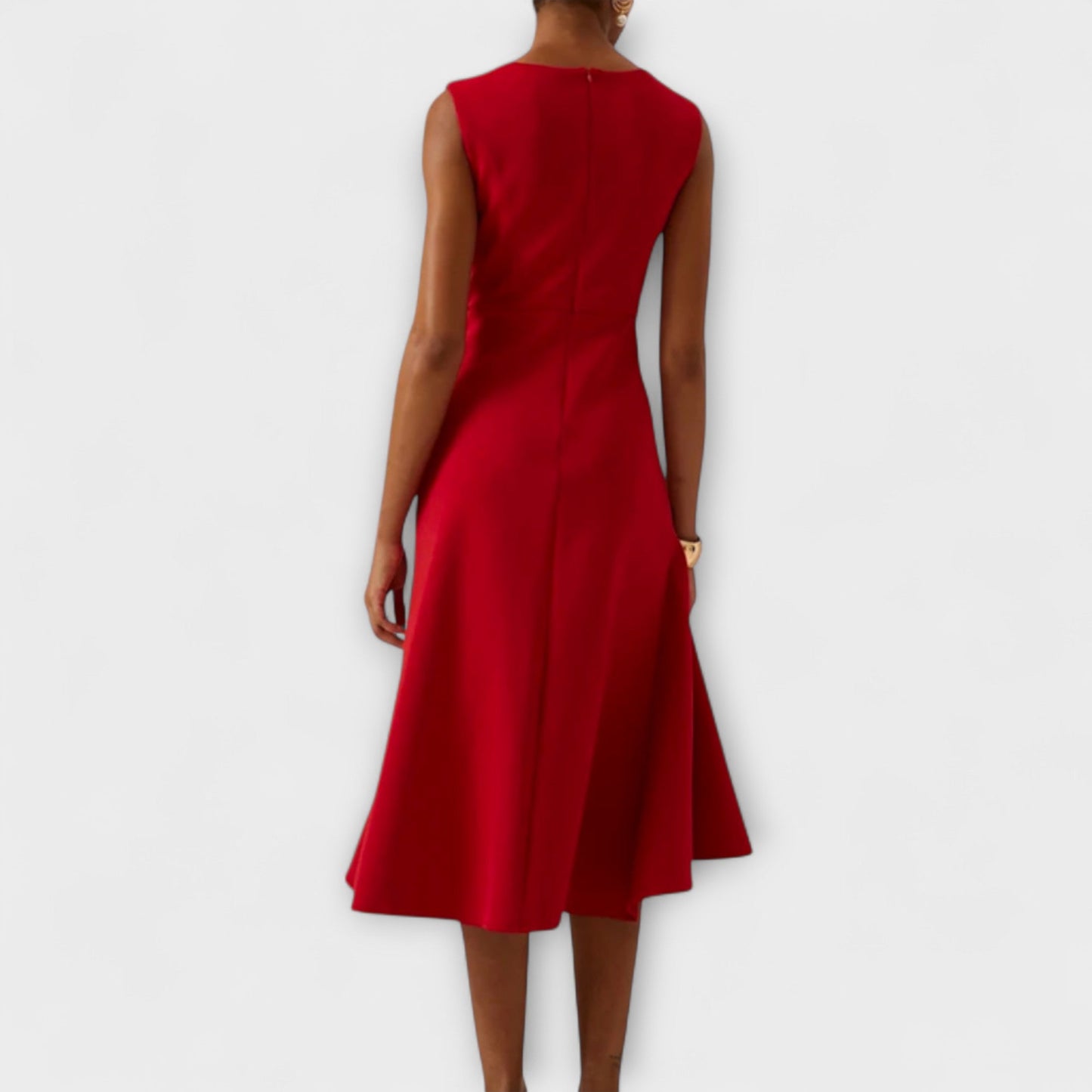 Juliet™ – Asymmetrical Mini Dress with Pleats