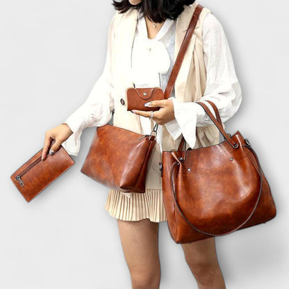 Laura's 4-Piece Vintage Bag Set