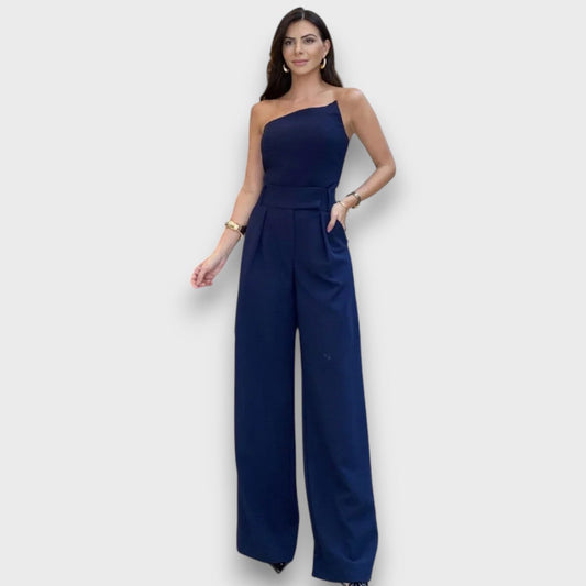 Koma – Asymmetrical Jump Suit in Quiet Balance