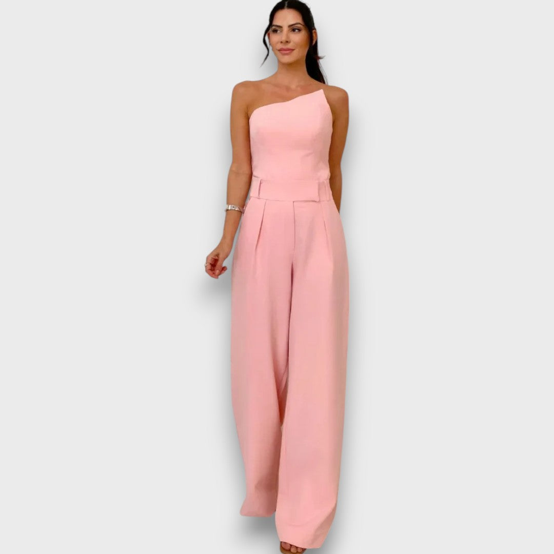 Koma – Asymmetrical Jump Suit in Quiet Balance