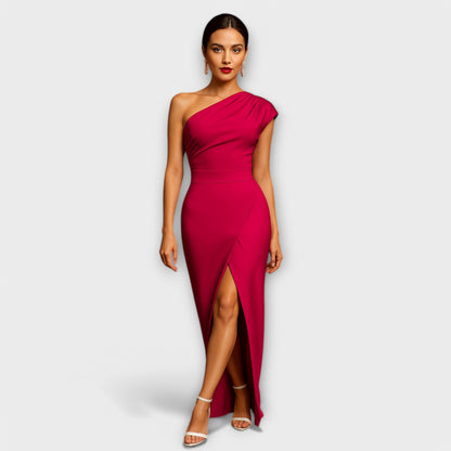 Elegant Asymmetrical Evening Dress Adeline - Comfort and Style