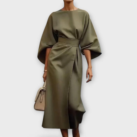 Sonia Elegant Dress with Long Sleeves
