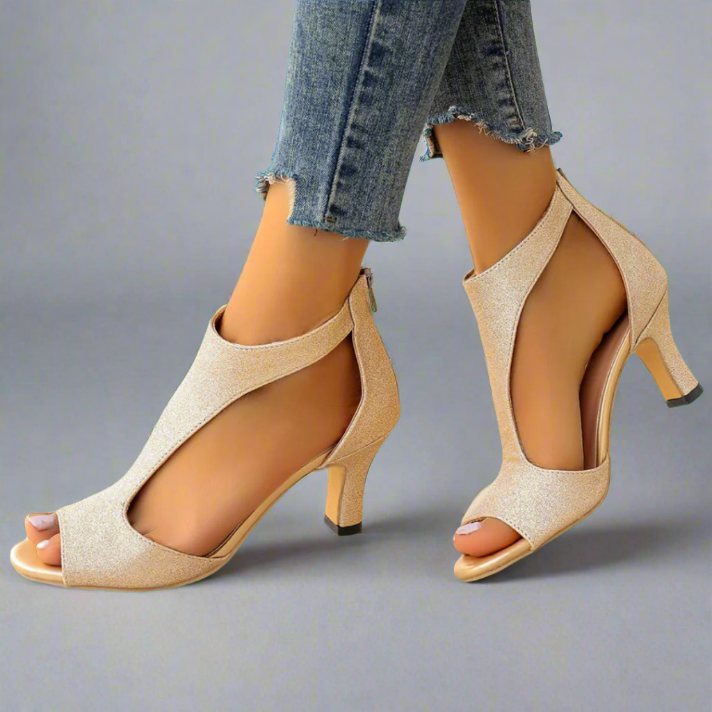 Hydron | Elegant and Comfortable Heeled Sandals