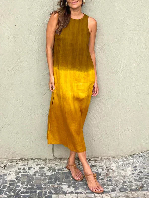 Mira™ | Elegant Print Dress