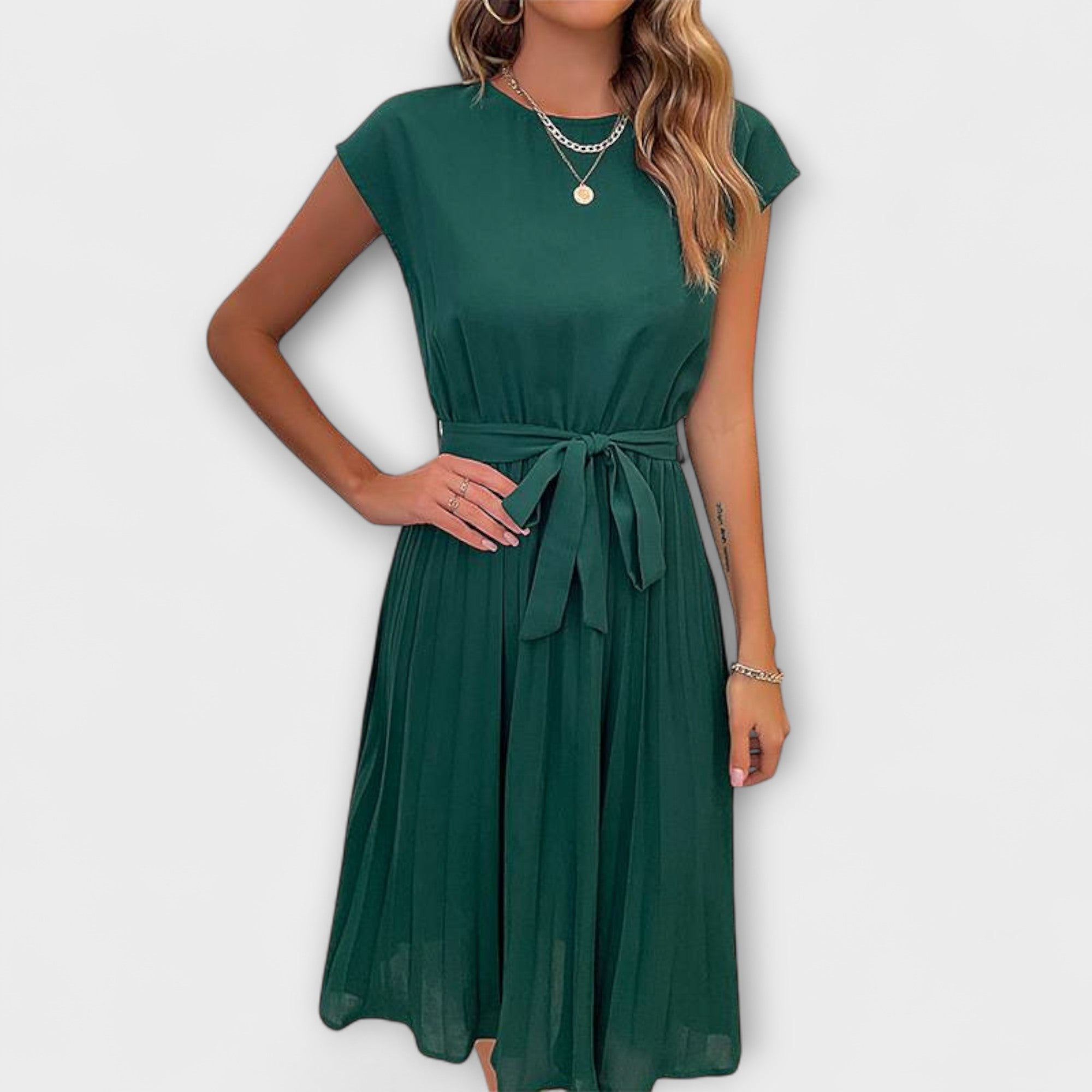 Elegant Midi Dress for Women - Comfort and Style for Every Occasion