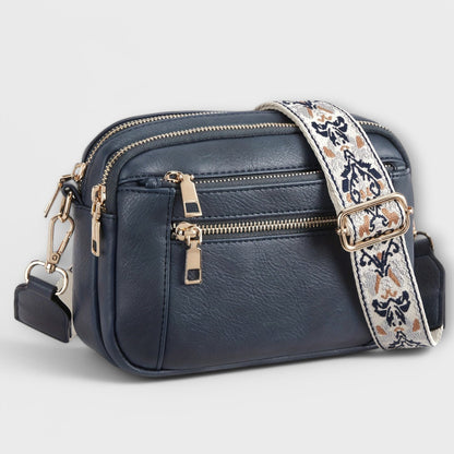 Retro Plant Leather Side Bag for Women - Laura Bag