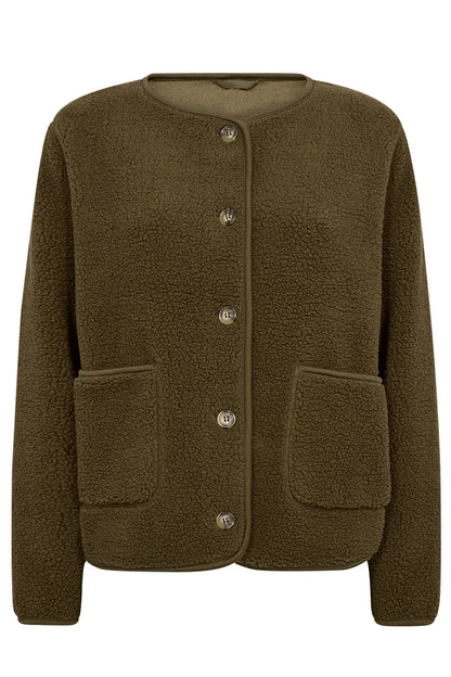 Ada Teddy Jacket | Brown | French Laundry Jacket