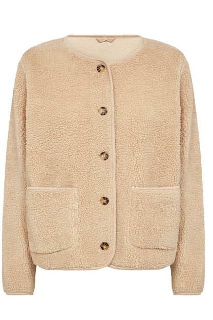 Ada Teddy Jacket | Brown | French Laundry Jacket