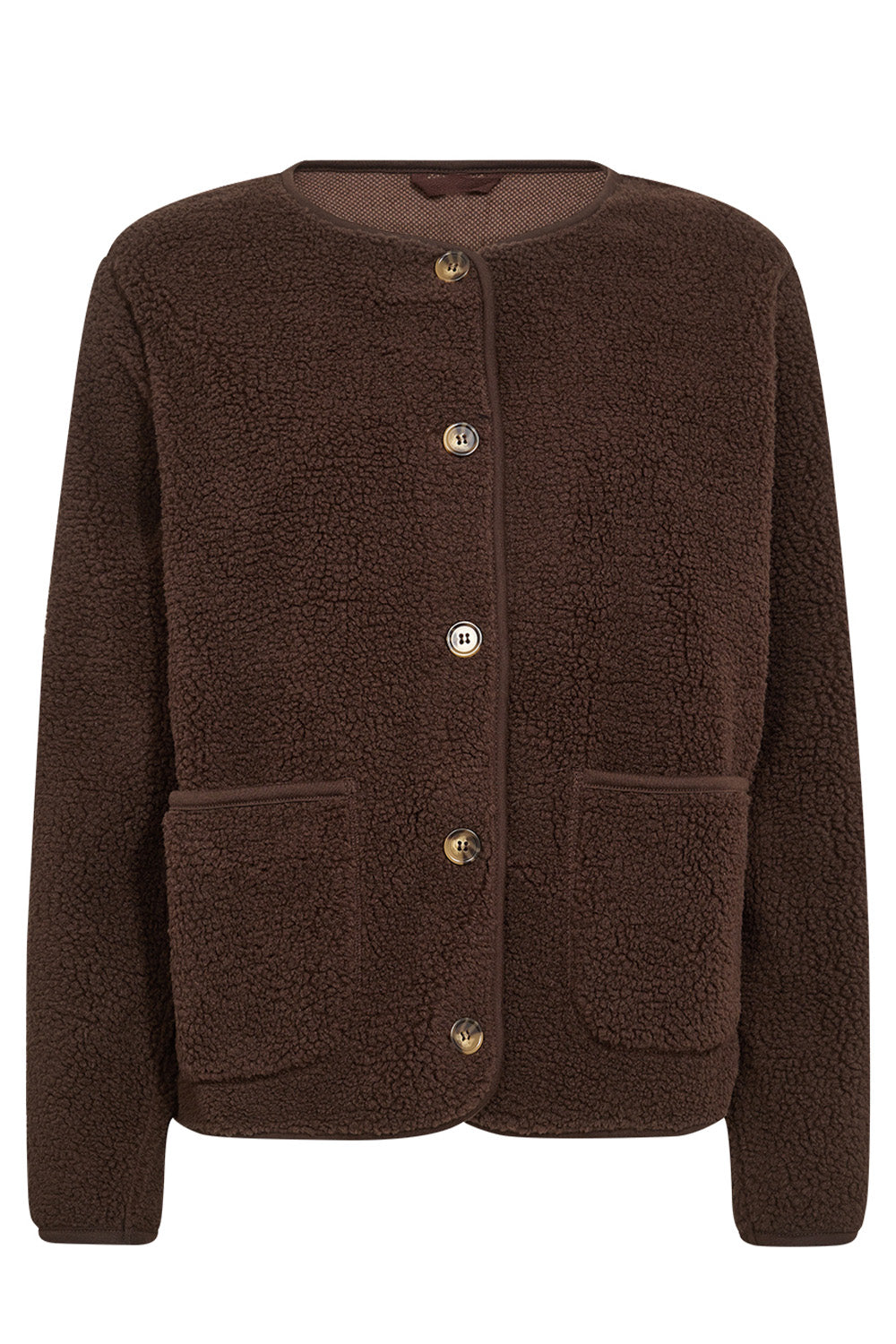 Ada Teddy Jacket | Brown | French Laundry Jacket