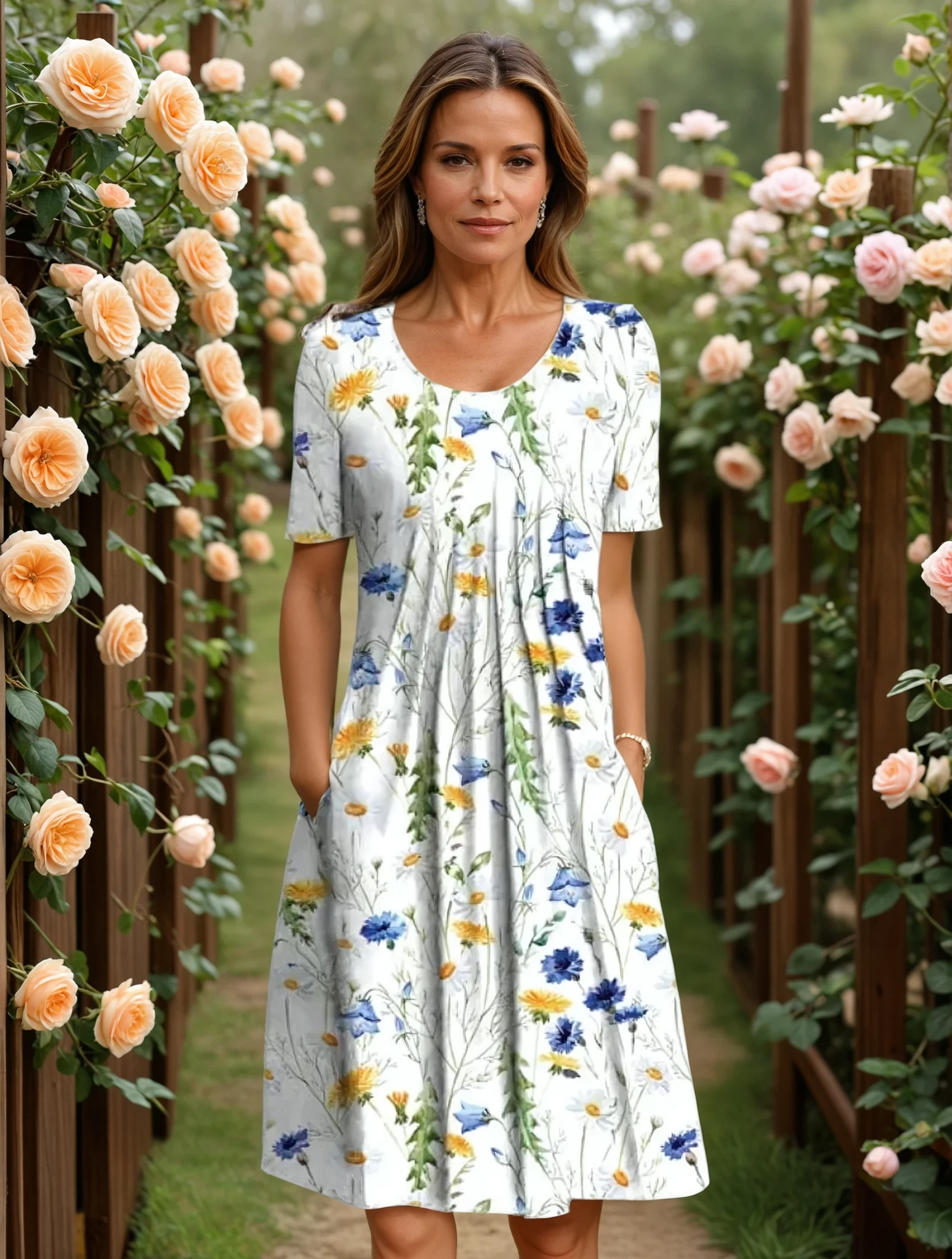 Elegant Dresses with Belly Coverage