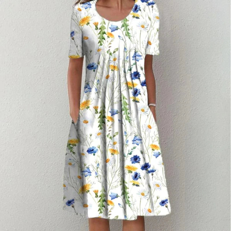 Amalia – Elegant Belly Dress with Layers