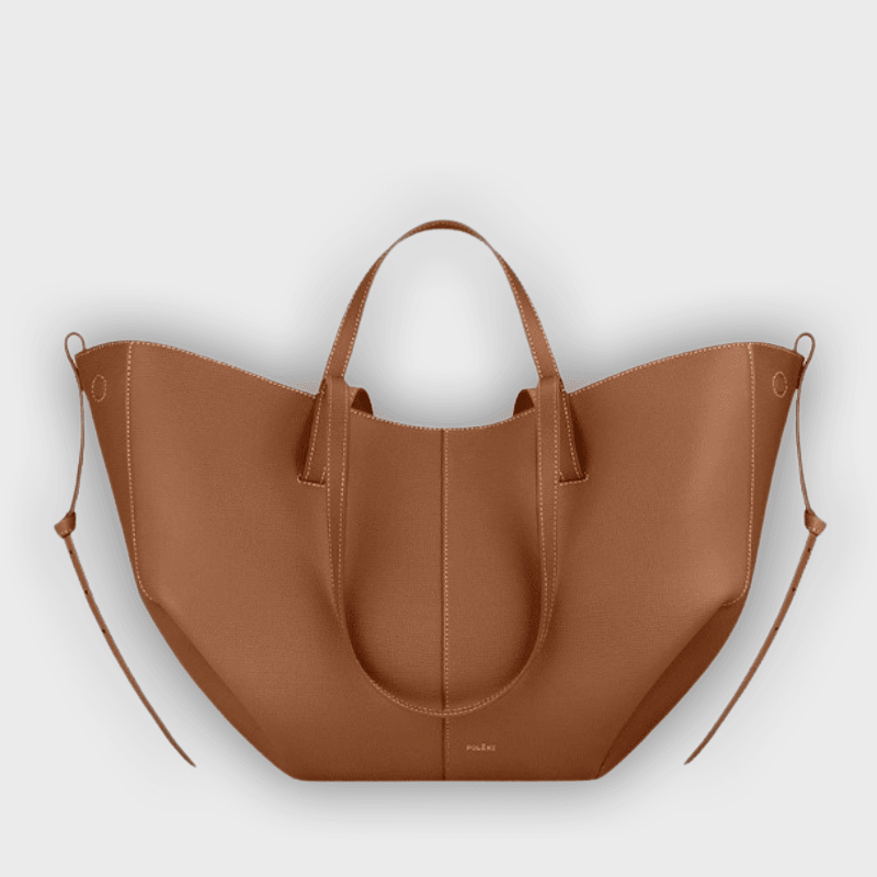 Stylish Carry Bag with Side Pleats