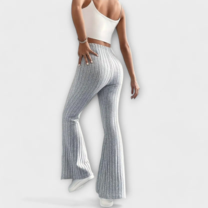 Elegant Women's Pants with Highlighted Cut