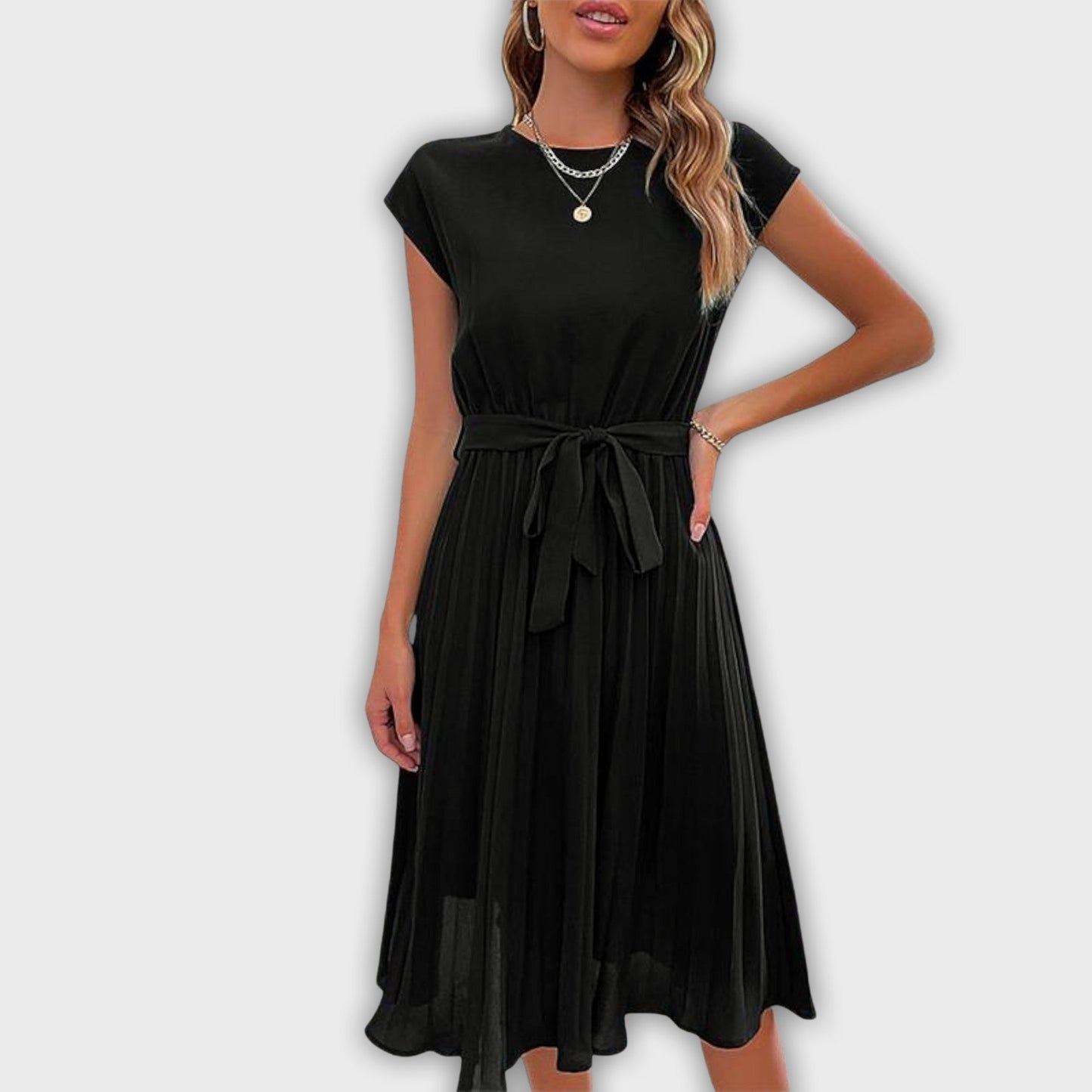 Elegant Midi Dress for Summer