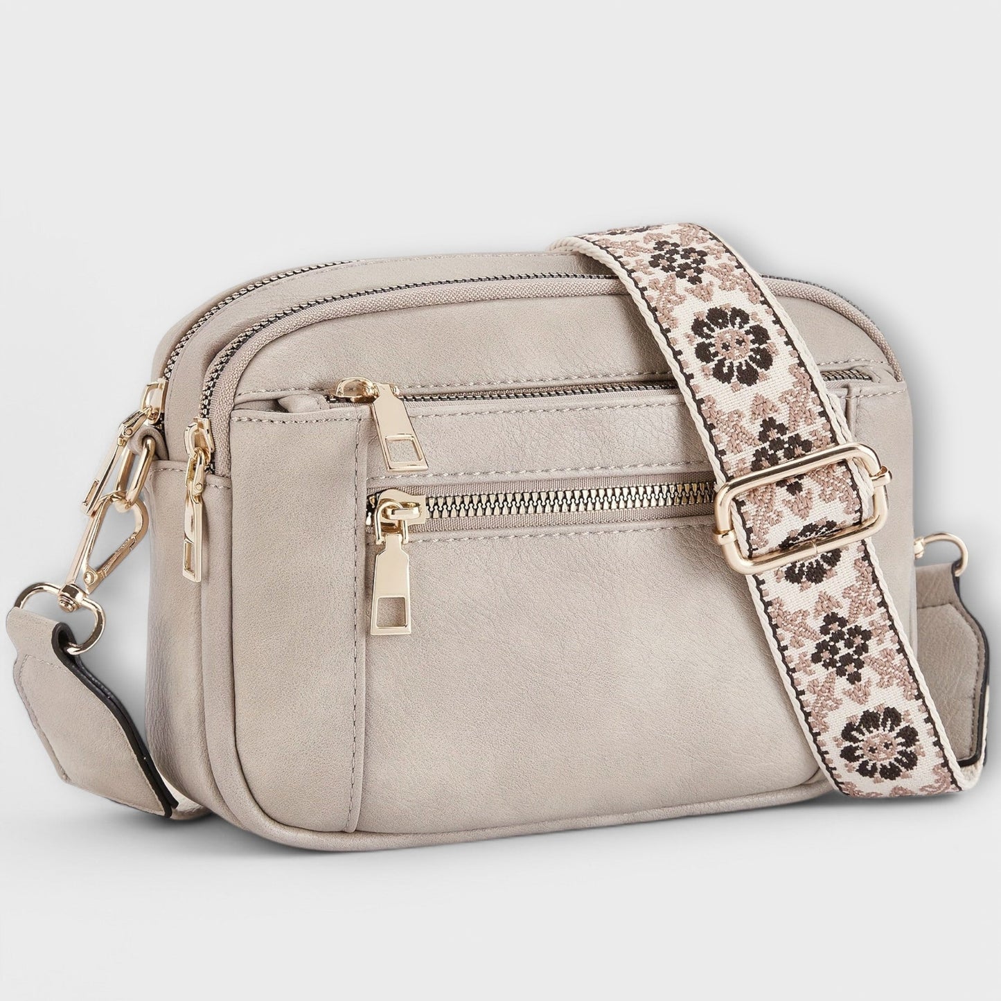 Retro Plant Leather Side Bag for Women - Laura Bag