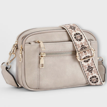 Retro Plant Leather Side Bag for Women - Laura Bag