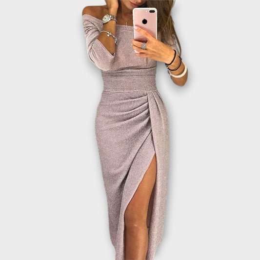 Elegant Off-Shoulder Dress for Women - Lena™