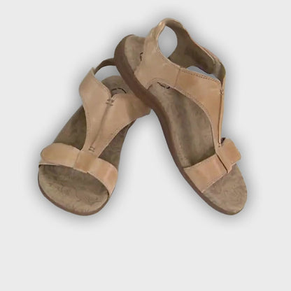 Orthopedic Leather Sandals by Mathilda for Comfort and Style