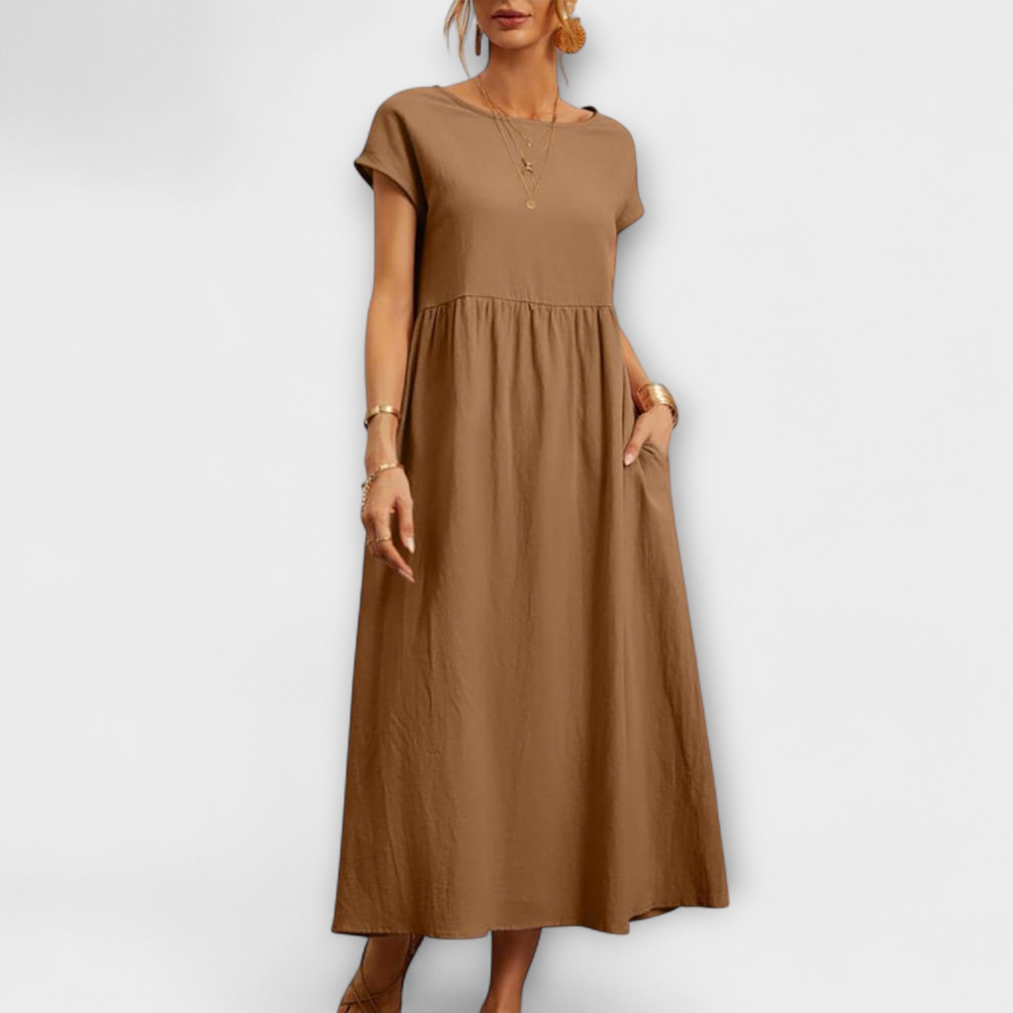 Light Magnolia Dress for Women - Comfort and Elegance Every Day