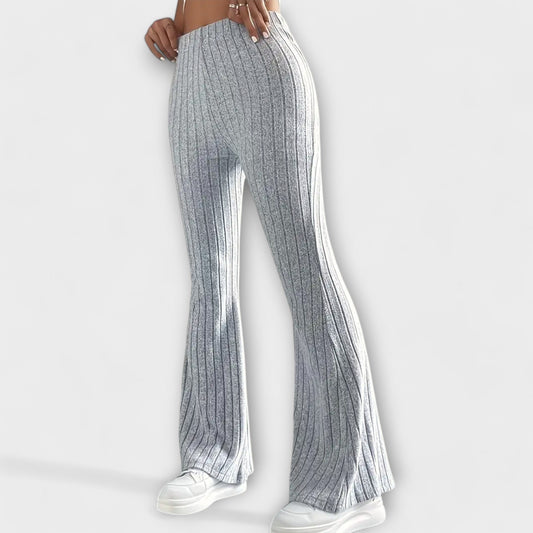 Elegant Women's Pants with Highlighted Cut