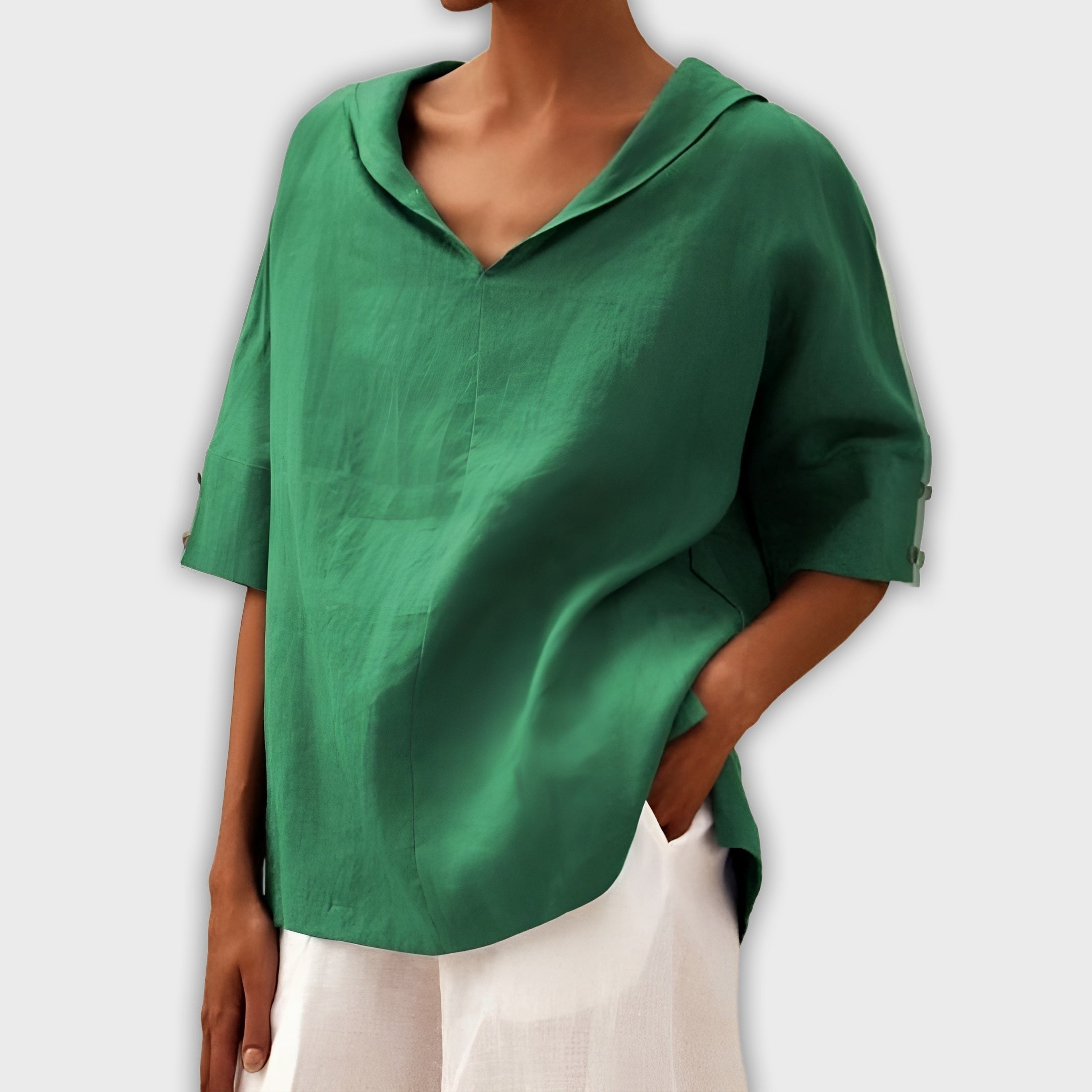 Light Linen and Cotton Shirt Liki™ - Elegant and Comfortable for Every Occasion