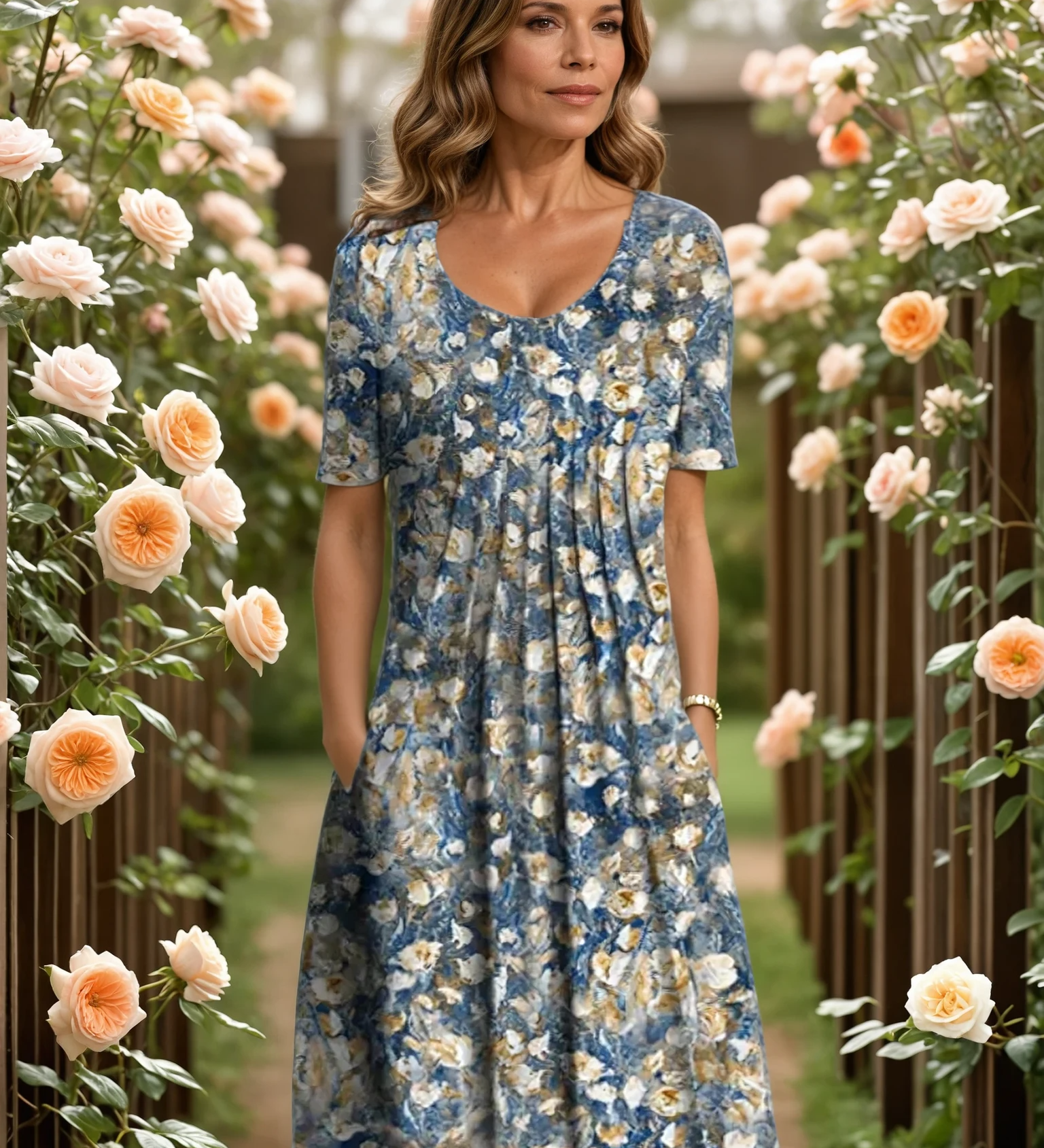 Elegant Dresses with Belly Coverage