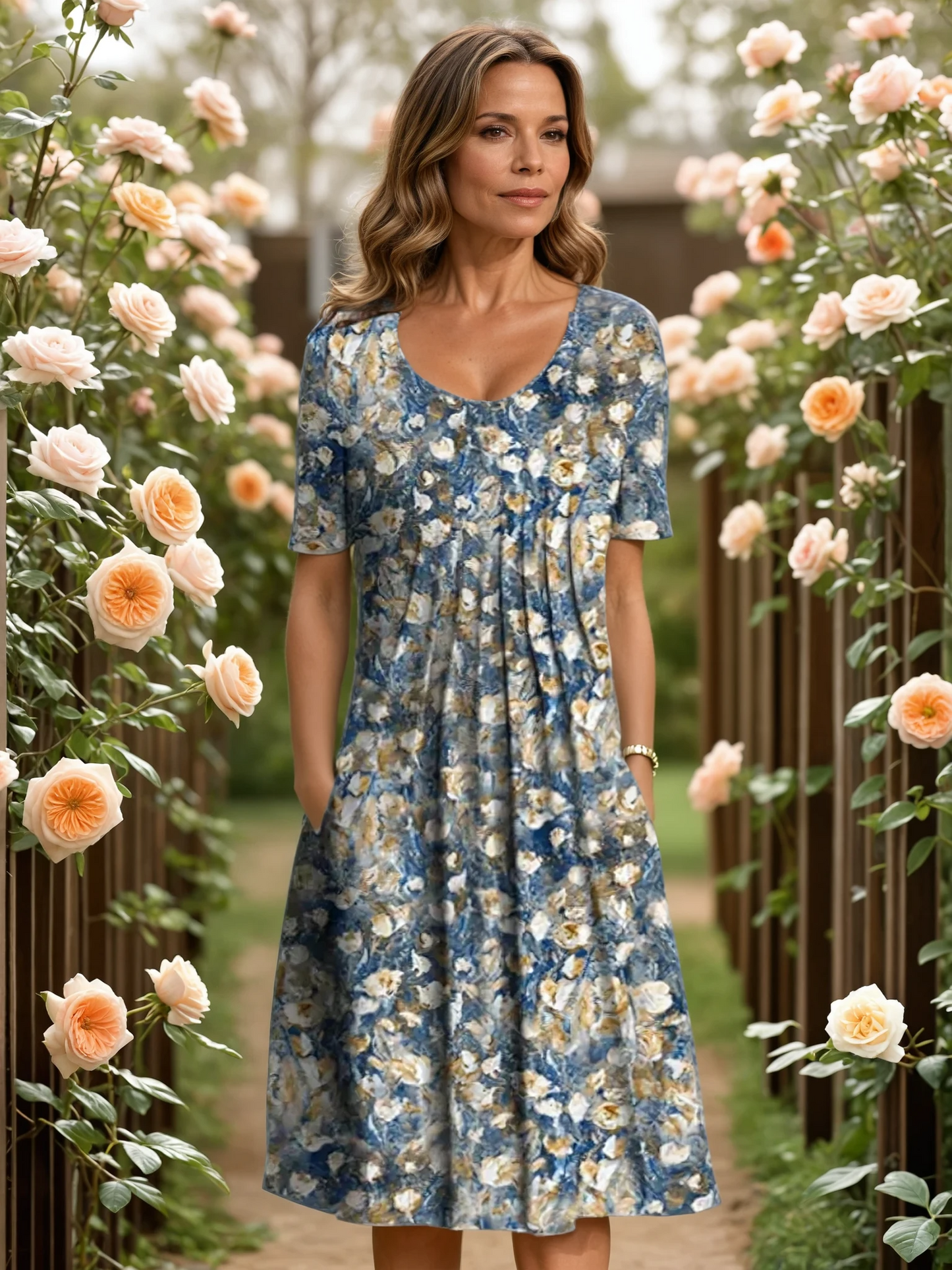 Elegant Dresses with Belly Coverage