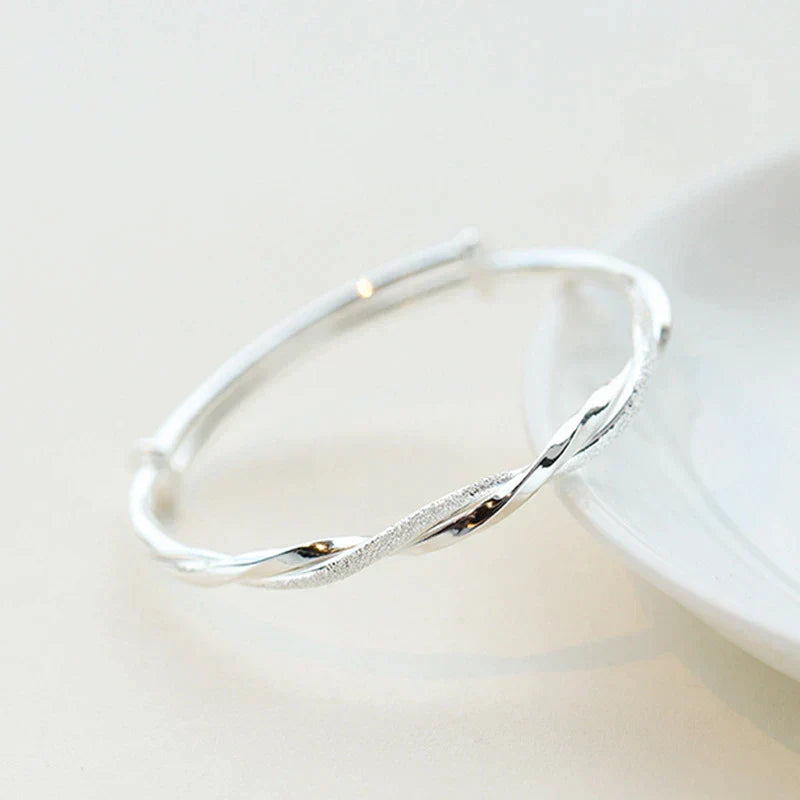 Modern and Elegant Silver Bracelet