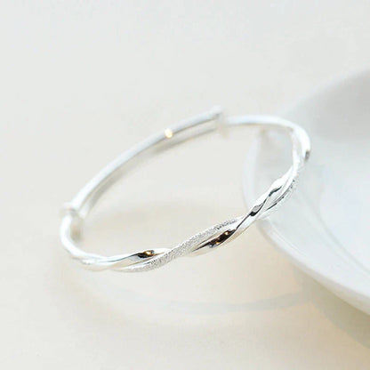 Modern and Elegant Silver Bracelet