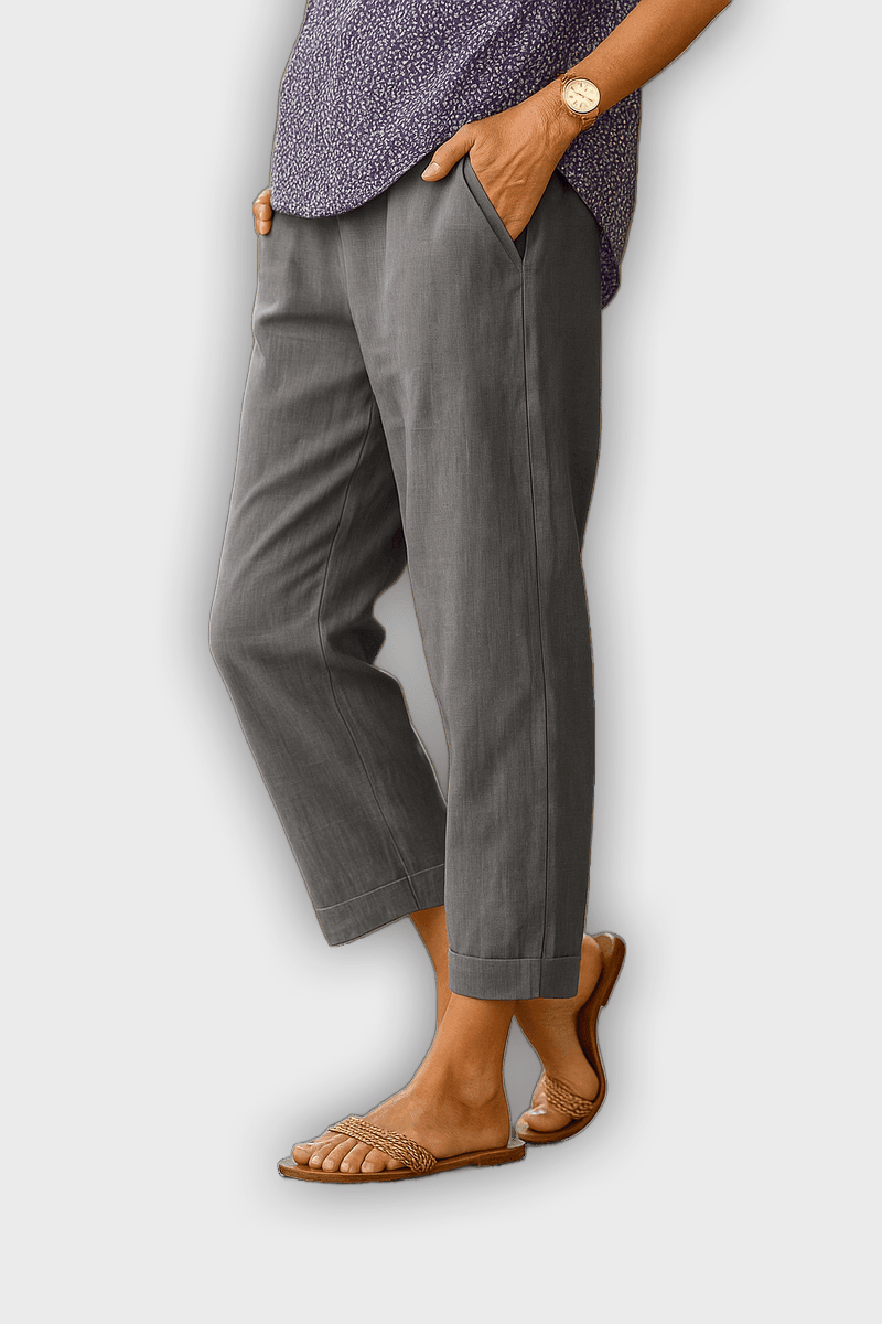 BRIGIDA Summer Pants Made of Linen and Cotton