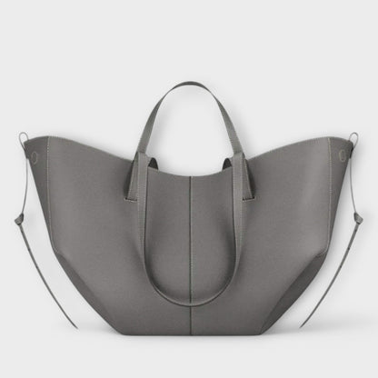 Stylish Italian Leather Handbag - Aura Bag