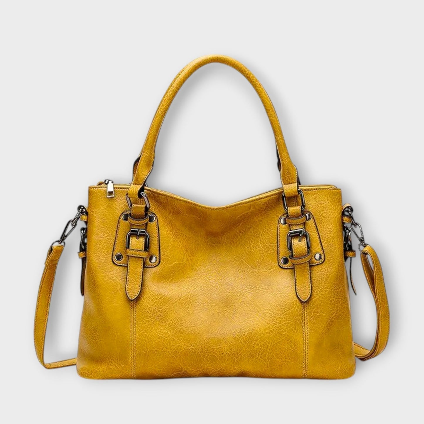 Elegant Shoulder Bag Made of Luxurious Swiss Leather