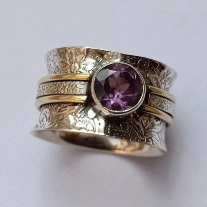 Bohémian Crystal Meditation Ring
