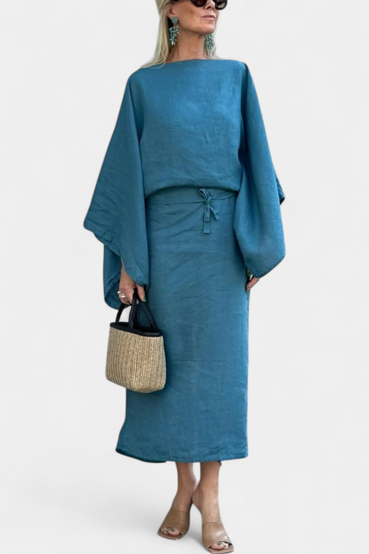 Kimono Dresses in Linen and Cotton