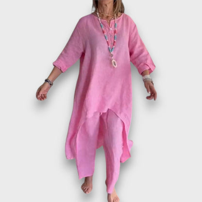 Mirala – Summer Suit with an Asymmetrical Touch