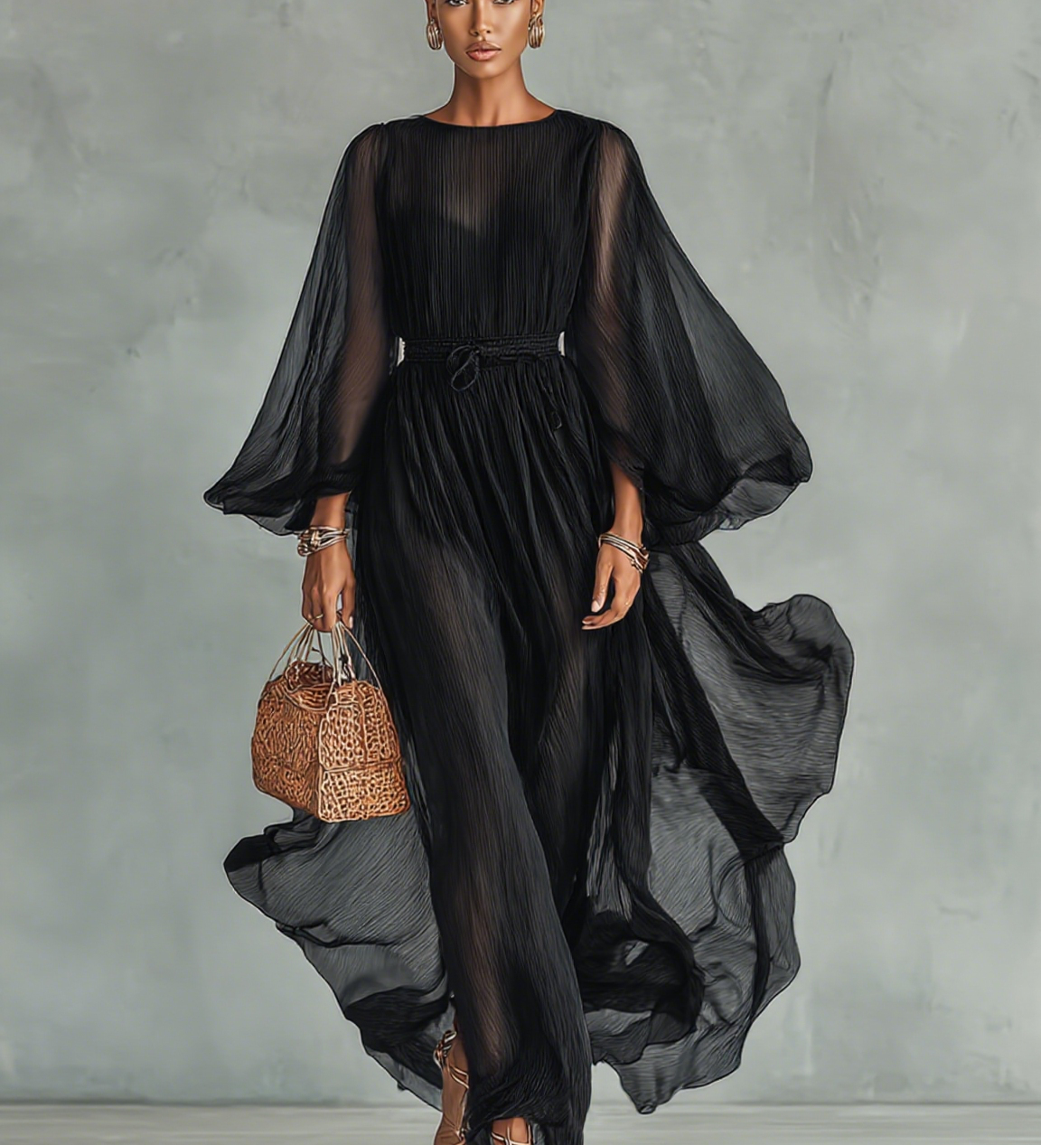 Maxi Chiffon Dress