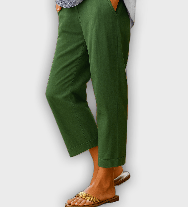 BRIGIDA Summer Pants Made of Linen and Cotton