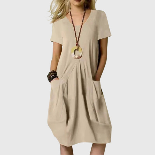"Yisabela" | Casual Summer Dress with Pockets.