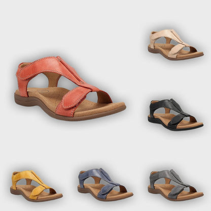 Orthopedic Leather Sandals by Mathilda for Comfort and Style