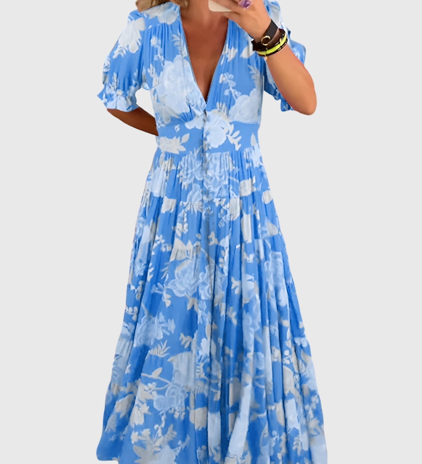 Dors | Summer Floral Dress with Elegance Pratica