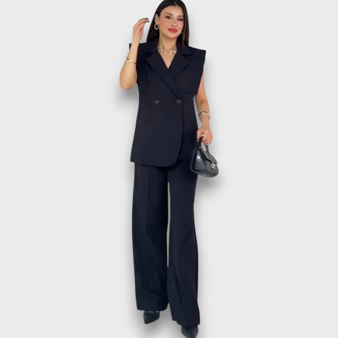 Olanda – Set with Oversized Blazer and Wide Pants