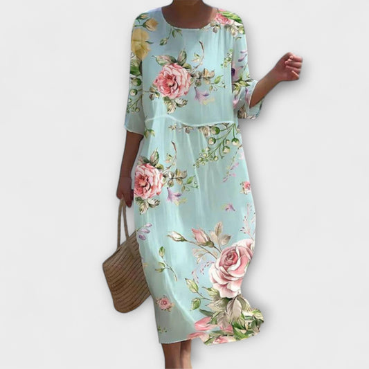 Elegant Floral Maxi Dress Miranda - Refresh Your Wardrobe