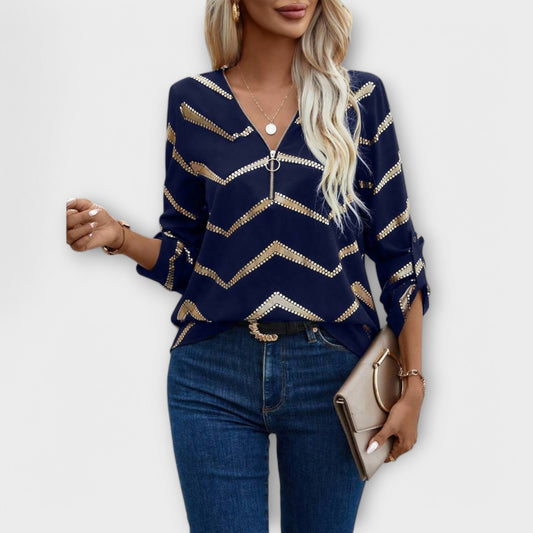 Classic Emma Half-Zip Shirt