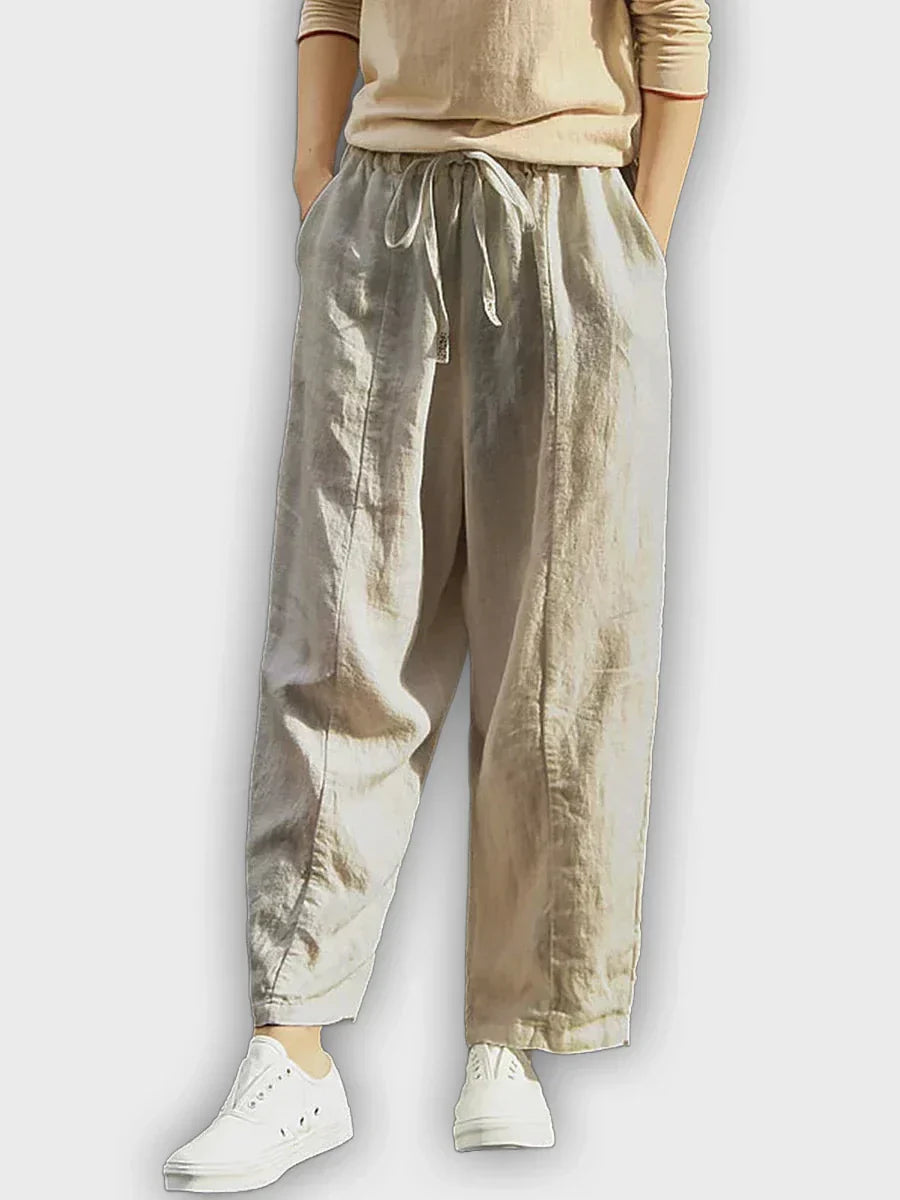 Comfortable Pure Cotton Pants in Elegant Design