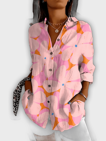 Elegant Floral Shirt Ivy - Comfort and Everyday Style