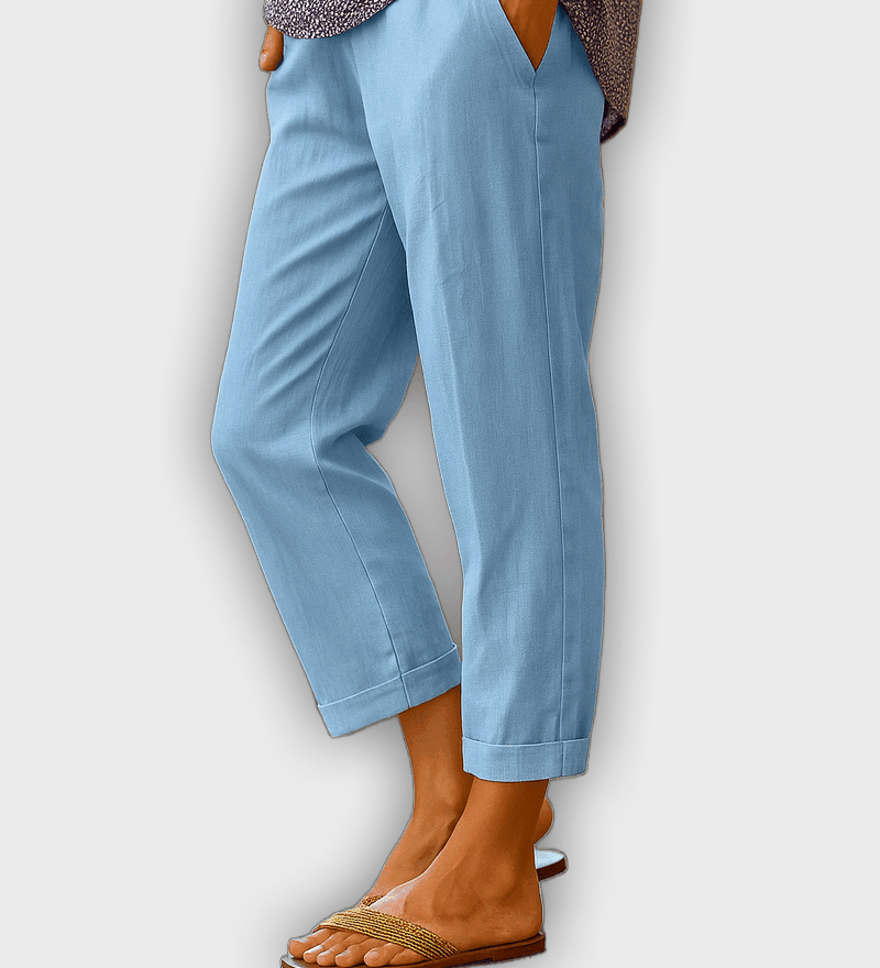 BRIGIDA Summer Pants Made of Linen and Cotton