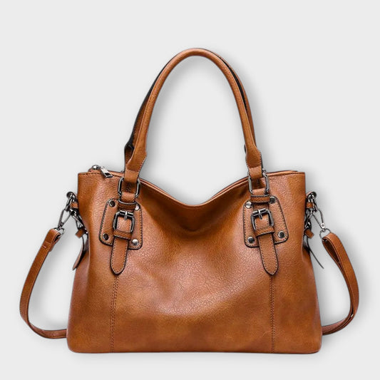 Elegant Shoulder Bag Made of Luxurious Swiss Leather